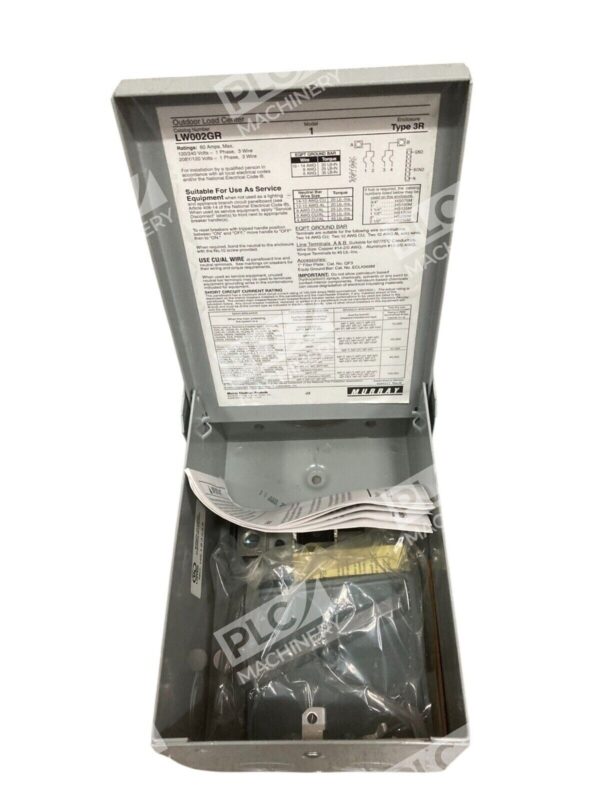 Murray Siemens 60A Type 3R Circuit Breaker Enclosure LW002GR