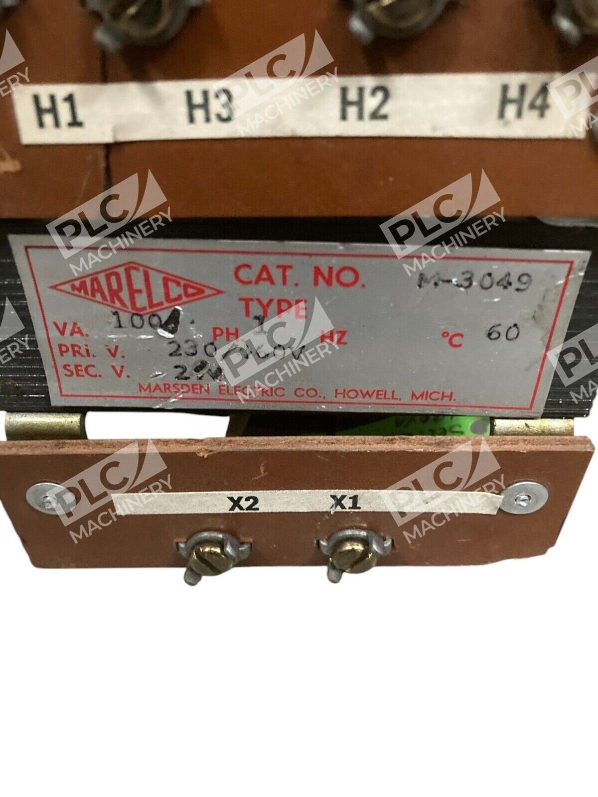 Marelco Marsden 100VA 1PH Transformer M-3049 - Image 2