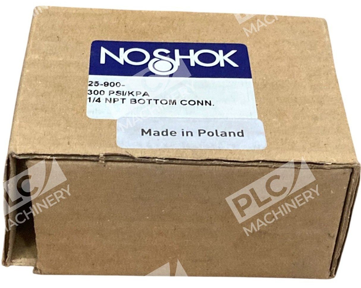 Noshok 300PSI/KPA 1/4NPT Bottom Connector Pressure Gauge 25-900-300