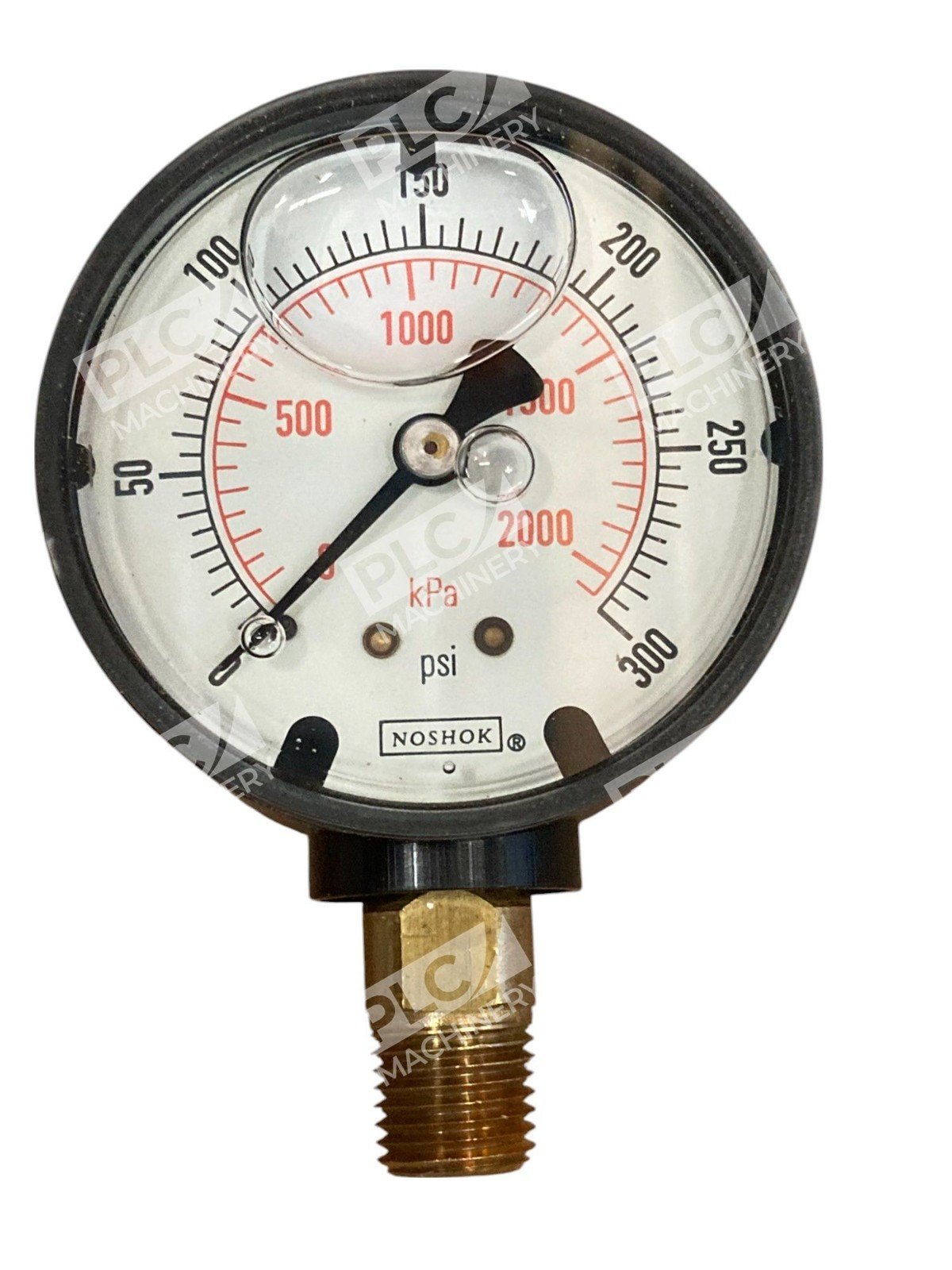 Noshok 300PSI/KPA 1/4NPT Bottom Connector Pressure Gauge 25-900-300 - Image 4