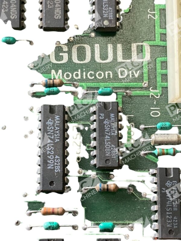 Gould Modicon PCB Rev C2 AS-2030-000 PCB Rev C9 Circuit Board S203 - Image 2