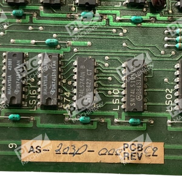 Gould Modicon PCB Rev C2 AS-2030-000 PCB Rev C9 Circuit Board S203 - Image 4