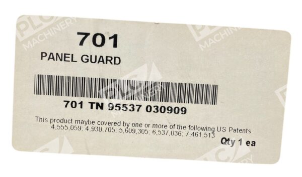 Vortec 701 TN 95537 030909 Panel Guard 701 - Image 2