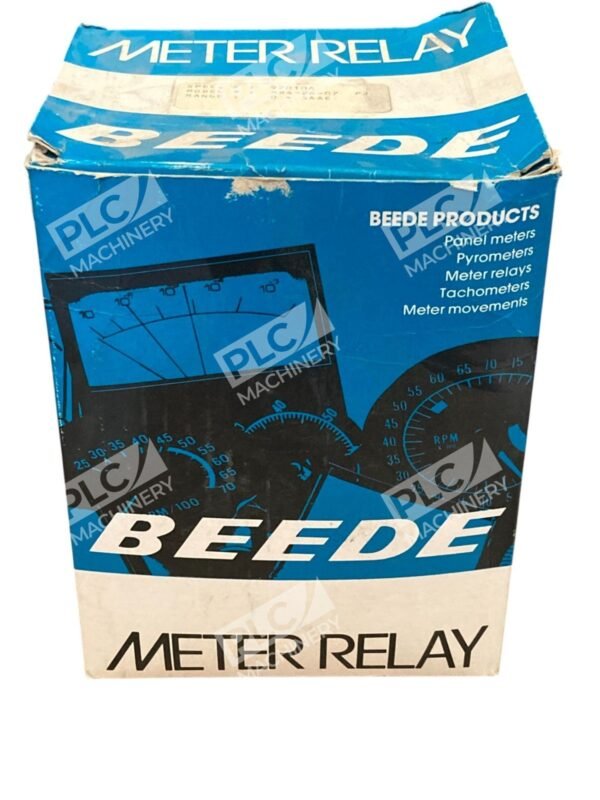 Beede 920106 0-5AAC 0-300AC Amperes Panel Meter Relay MR4-24-07 PJ