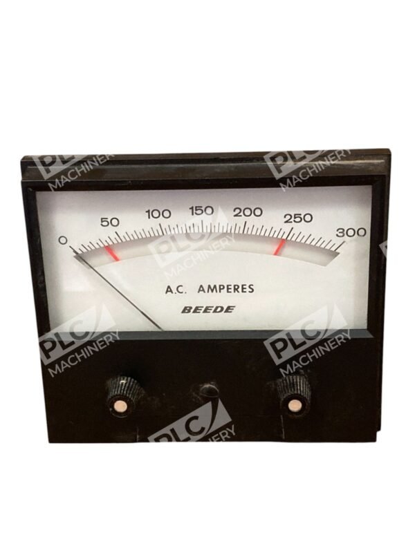 Beede 920106 0-5AAC 0-300AC Amperes Panel Meter Relay MR4-24-07 PJ - Image 3