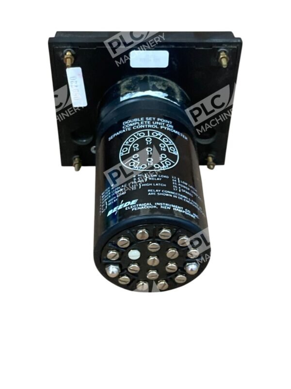 Beede 920106 0-5AAC 0-300AC Amperes Panel Meter Relay MR4-24-07 PJ - Image 5