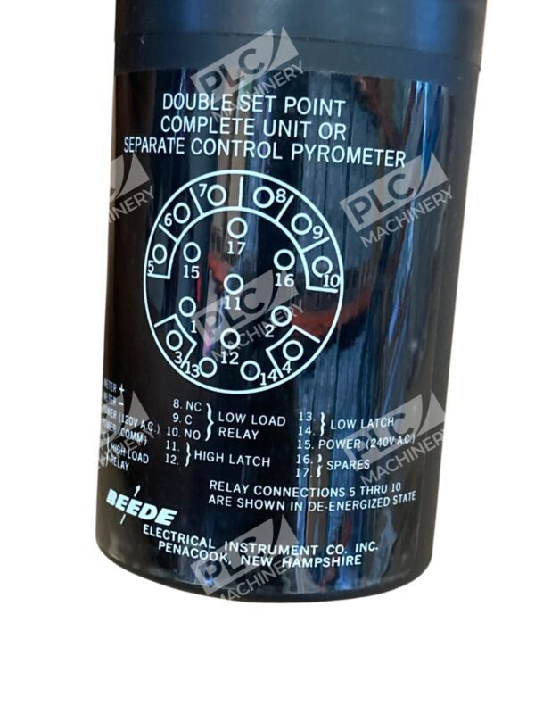 Beede 920106 0-5AAC 0-300AC Amperes Panel Meter Relay MR4-24-07 PJ - Image 7
