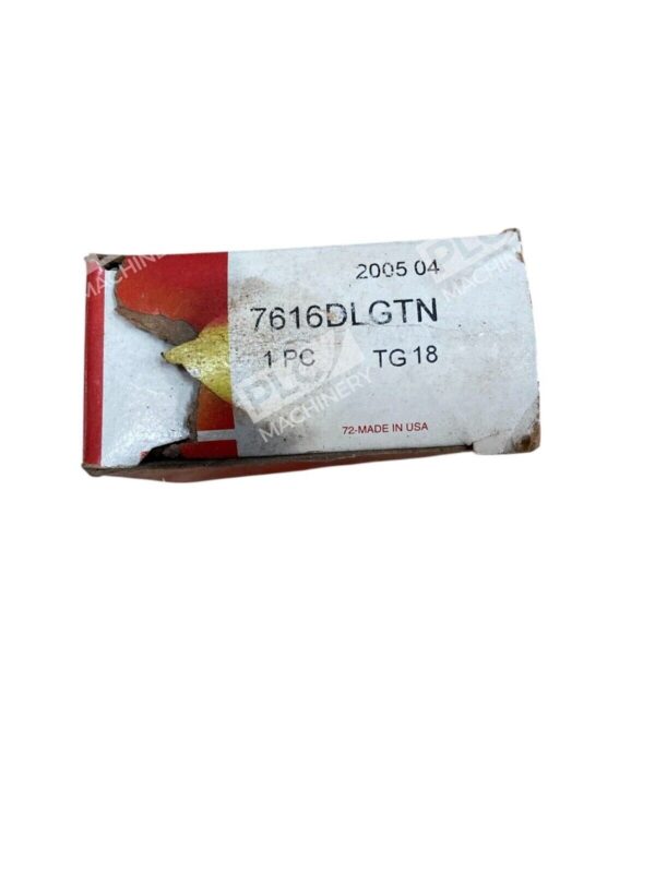 Nice 200504 TG18 1x2x1.179" Heavy Duty Ball Bearing 7616DLGTN - Image 3