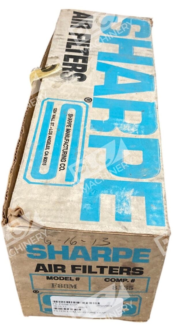Sharpe 8135 Moisture Trap Air Filter F88M