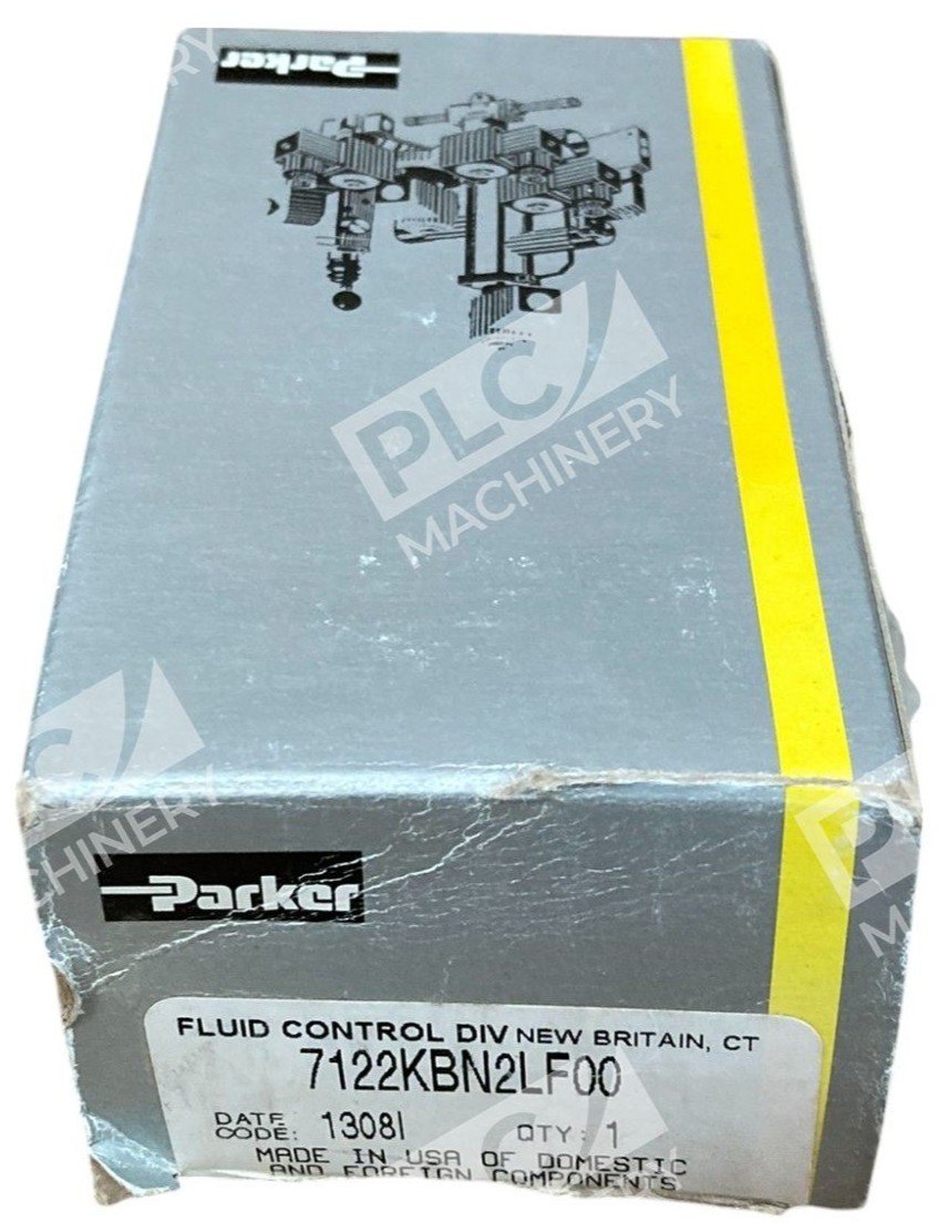 Parker Fluid Control Division 2-Way Valve 7122KBN2LF00