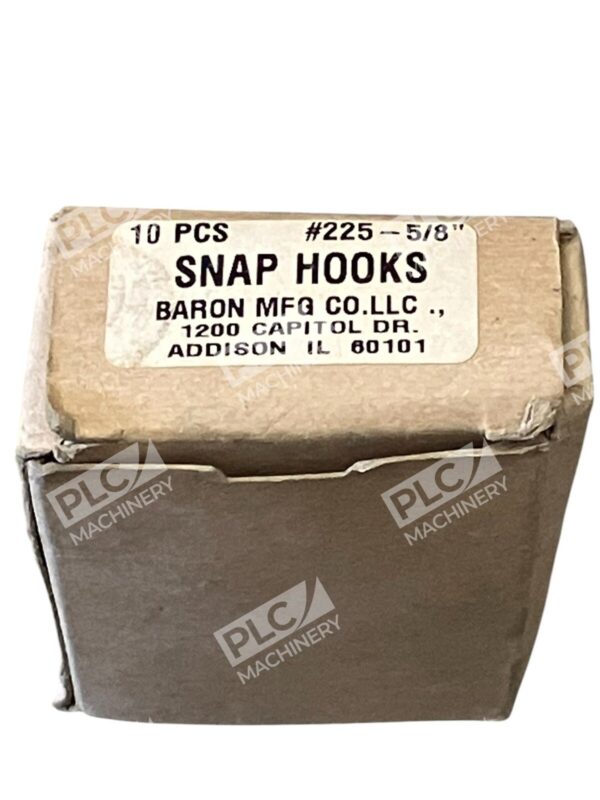 Baron MFG Snap Hooks #225-5/8" (Box of 10) - Image 2