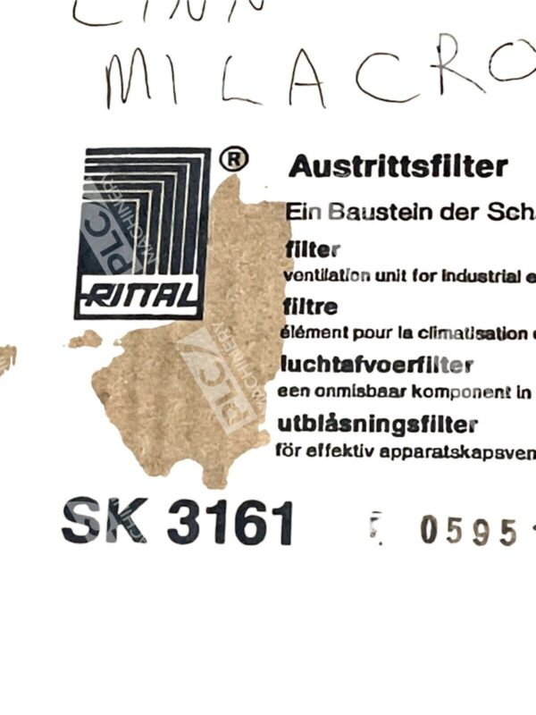 Rittal Filter Ventilation Unit SK 3161 - Image 2