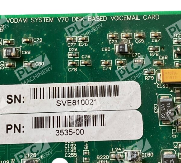 Vodavi System V70 Disk Based Voicemail Card 3535-00 - Image 2