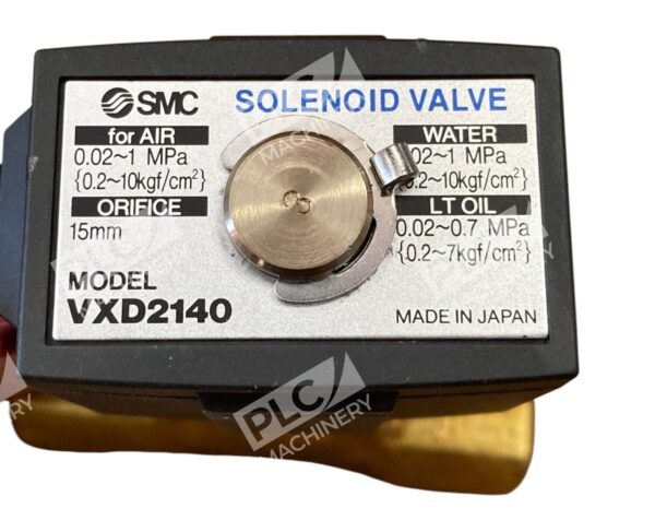 SMC Model VXD2140 Solenoid Valve VXD2140-04N-5G - Image 5