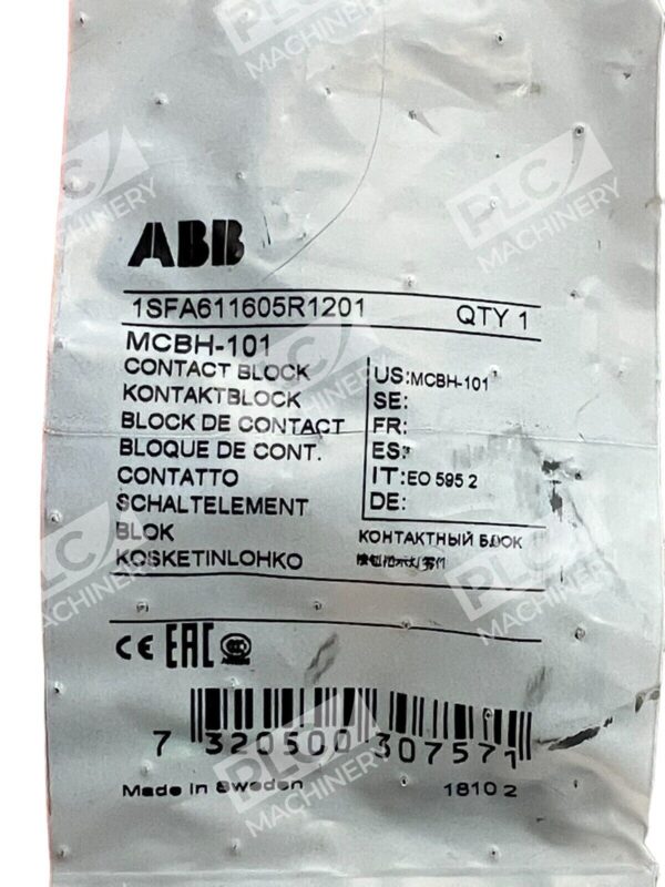 ABB MCBH-101 Modular Contact Block 1SFA611605R1201 - Image 2