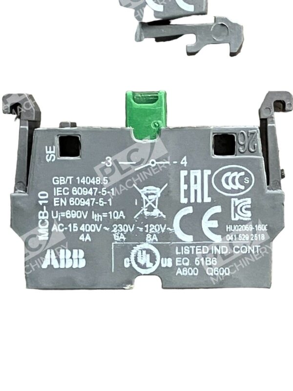 ABB MCBH-101 Modular Contact Block 1SFA611605R1201 - Image 4