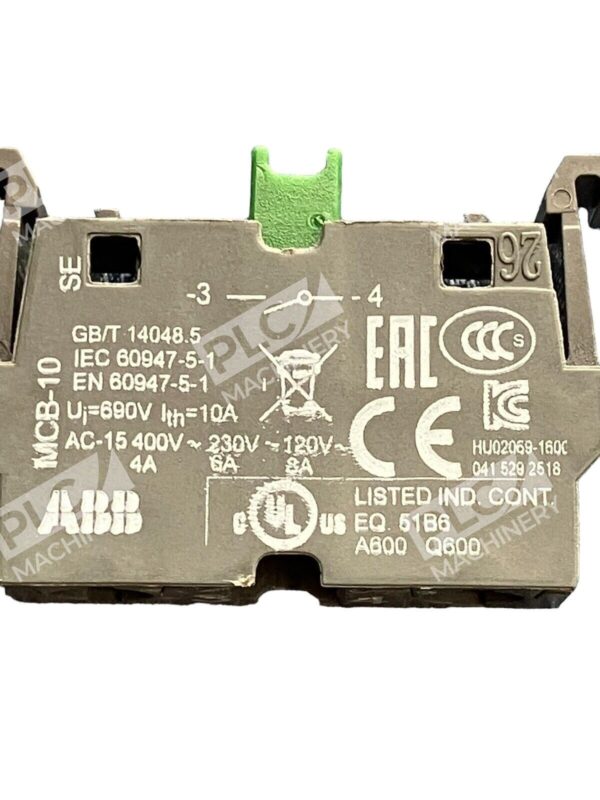 ABB MCBH-101 Modular Contact Block 1SFA611605R1201 - Image 7