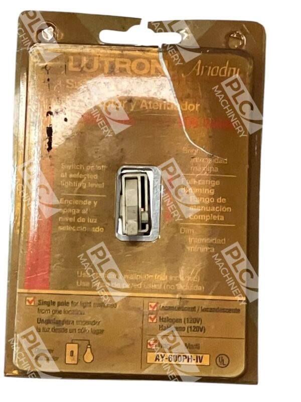 Lutron Ariadni Switch & Dimmer AY-600PH-IV (lot of 2) - Image 2