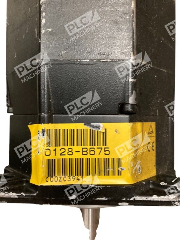 Fanuc GE Servo Motor 0128-B675 - Image 2