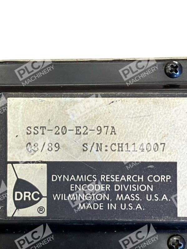 DRC Dynamics Research Corp Encoder Division SST-20-E2-97A - Image 2