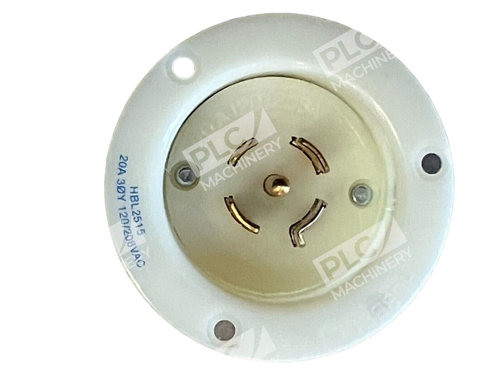 Hubbell HBL2515 Flanged Inlet Insulgrip Twist-Lock - Image 3