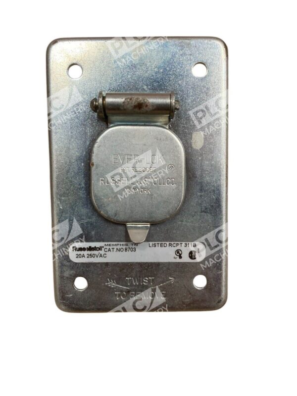 Russellstoll 311B 20A 250VAC Ever-Lok Receptacle 8703