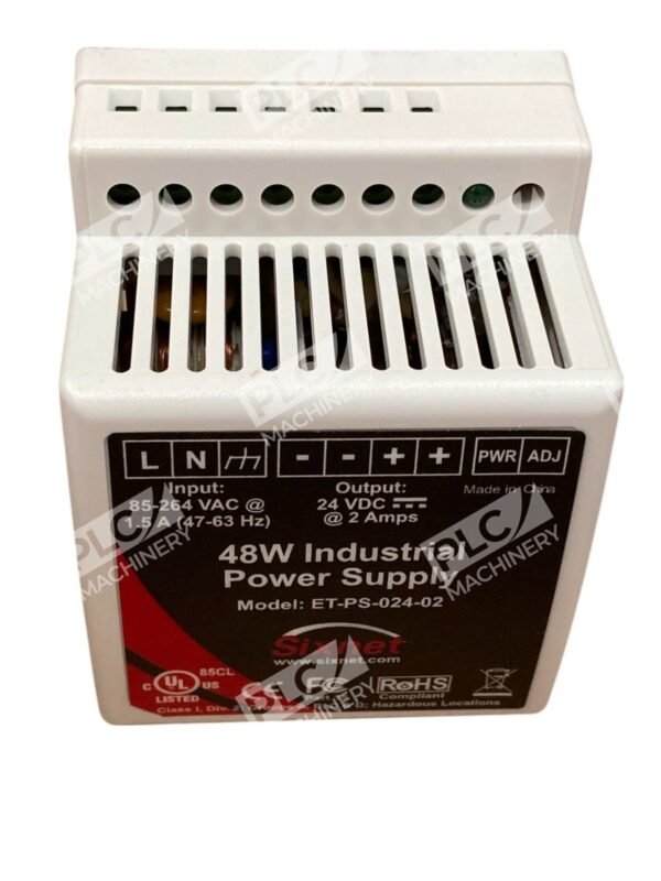 Sixnet 48W Industrial Power Supply ET-PS-024-02 - Image 3