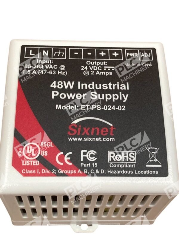 Sixnet 48W Industrial Power Supply ET-PS-024-02 - Image 4