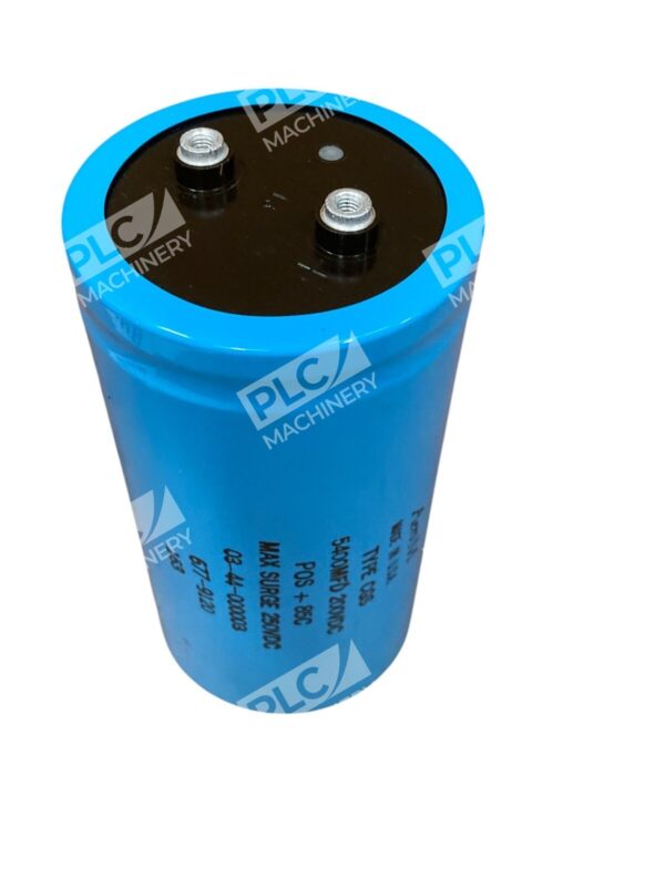 Aero M 03-44-000003 Type CGS 5400MFD 200VDC 250VDC Capacitor 677-9120 - Image 2
