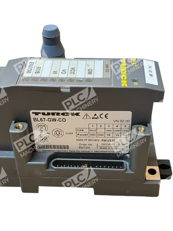 Turck BL67-GW-CO I/O Module Multiprotocol Communication Interface - Image 3