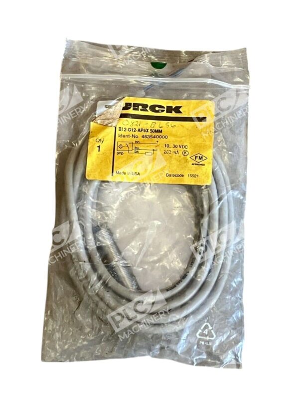 Turck 463540000 Inductive Sensor BI2-G12-AP6X-50MM