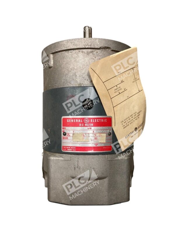 General Electric GE 1/4HP 250V 1.3A/.222F DC Motor 5BCC56ED154