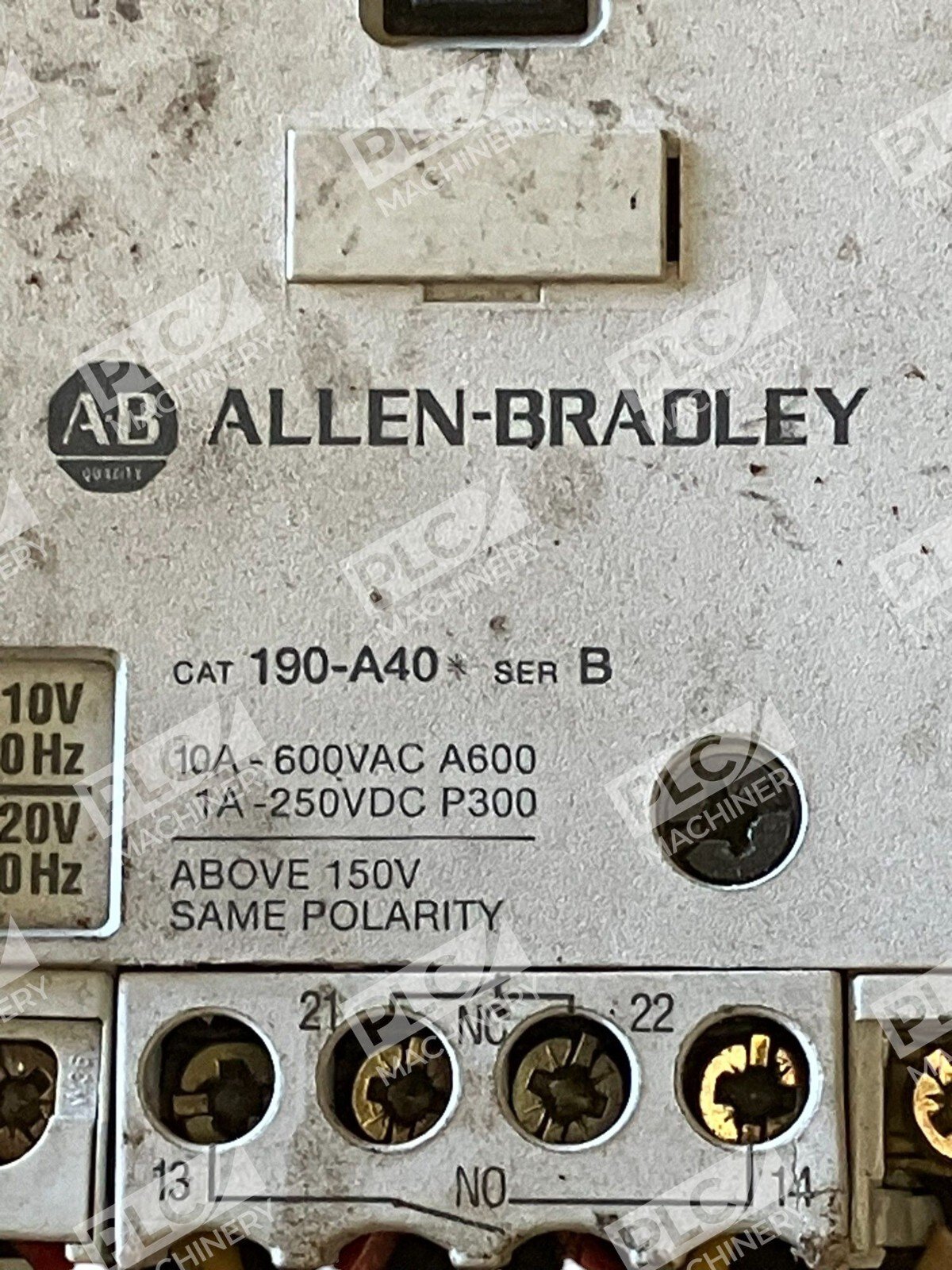 Allen Bradley Starter ASSY 190-P040 /A 190-A11-11 /A 190-CPS40* /A 190-A40* /B - Image 2