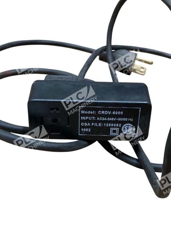 CRDV-6000 Power Relay Adapter 24-240V 50/60Hz CSA Certified Plug Socket