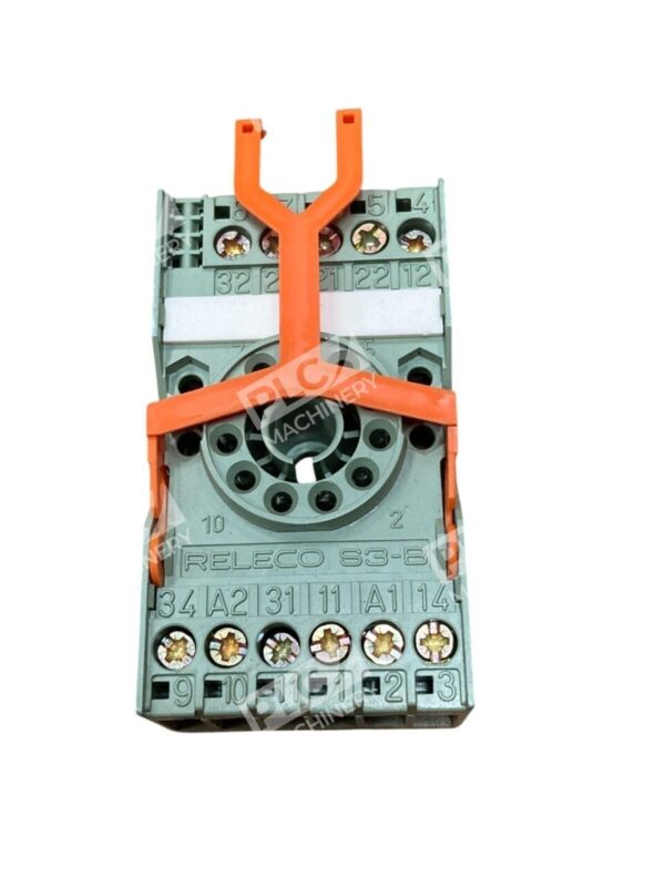 Lot of 5 Releco S3-B 2-Pole Relay Socket 8-Pin Octal DIN/Panel Mount 10A 300V - Image 2