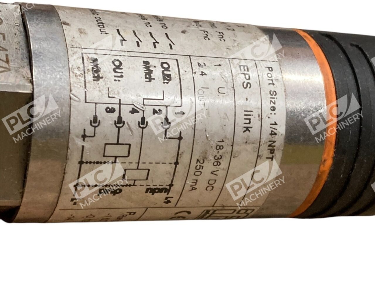 IFM PN7204 Pressure Sensor 0-10 Bar IP65 Industrial Display Outputs - Image 4