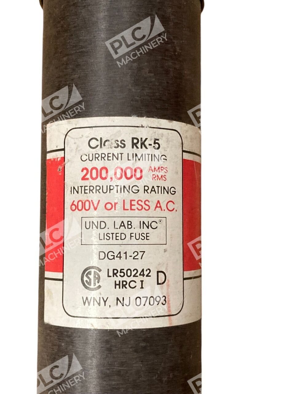 Cefco Cefcon Class RK-5 Dual Element 600V 125A Time Delay Fuse CRS-R125 - Image 4