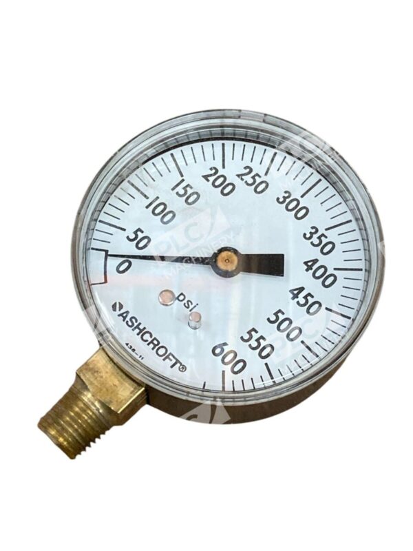 Ashcroft 1/4"NPT 0-600PSI 2-1/2" Pressure Gauge 25W1005 H 02L 600# - Image 4