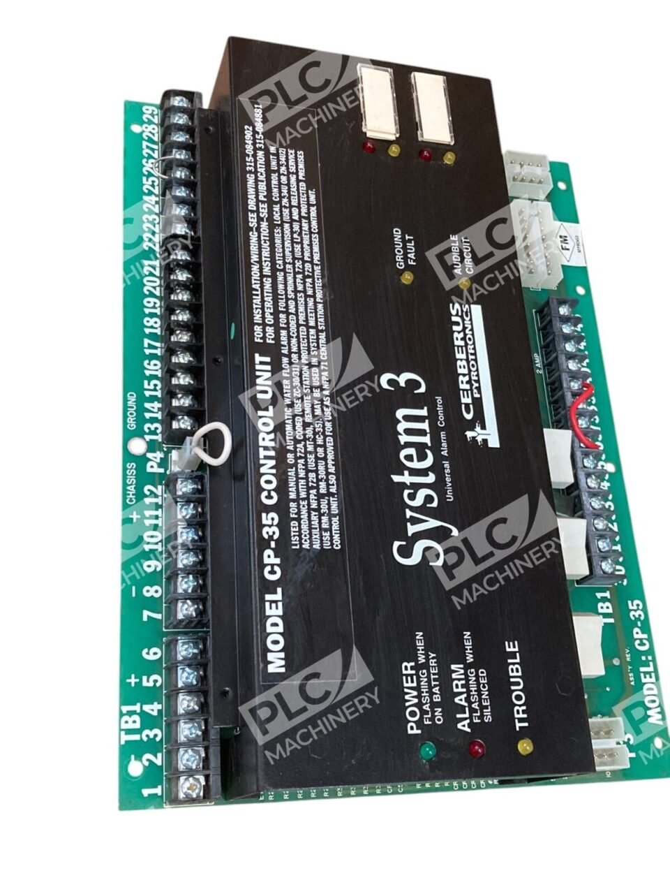 Cerberus Pyrotronics System 3 Control Unit Model CP-35 - Image 4