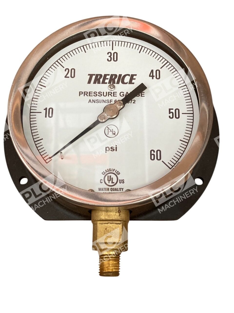 Trerice 500XB 4/5" 0-60PSI 1/4"NPT Pressure Gauge 500XB4502LA100 - Image 4