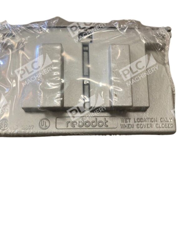 Thomas Betts Steel City 25125 Duplex Outlet Cover WR100-C (lot of 2) - Image 3