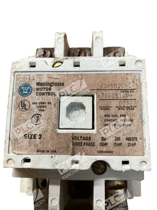 Westinghouse A200M2CACD w/ BA23A /B - Image 2