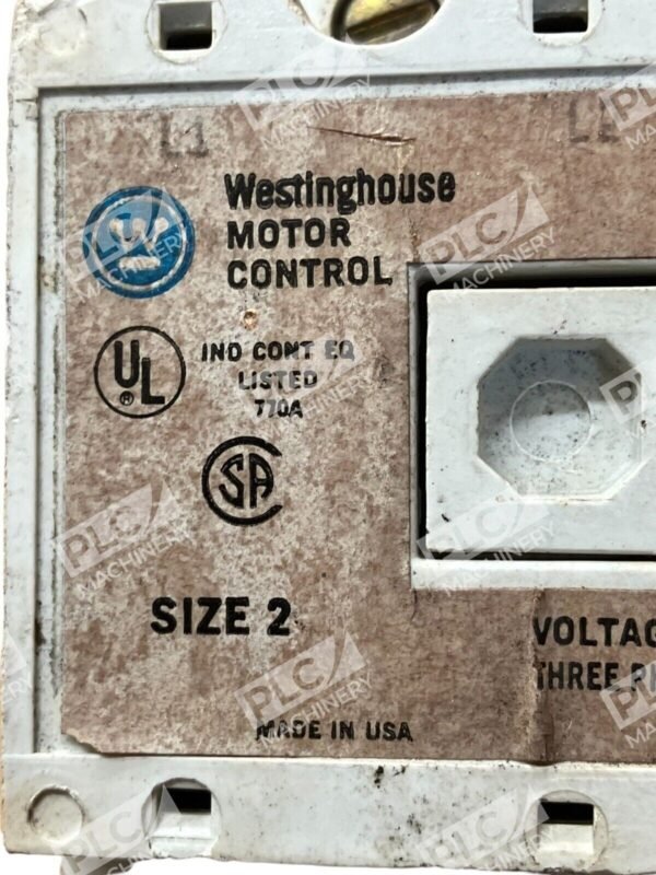 Westinghouse A200M2CACD w/ BA23A /B - Image 4