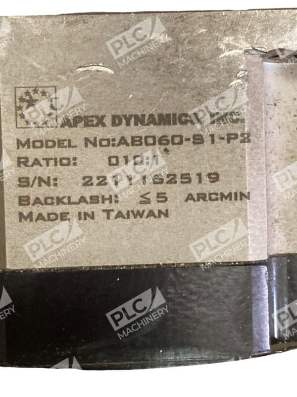 Apex Dynamics Gearbox Gear Head Servo 10:1 AB060-S1-P2 - Image 3
