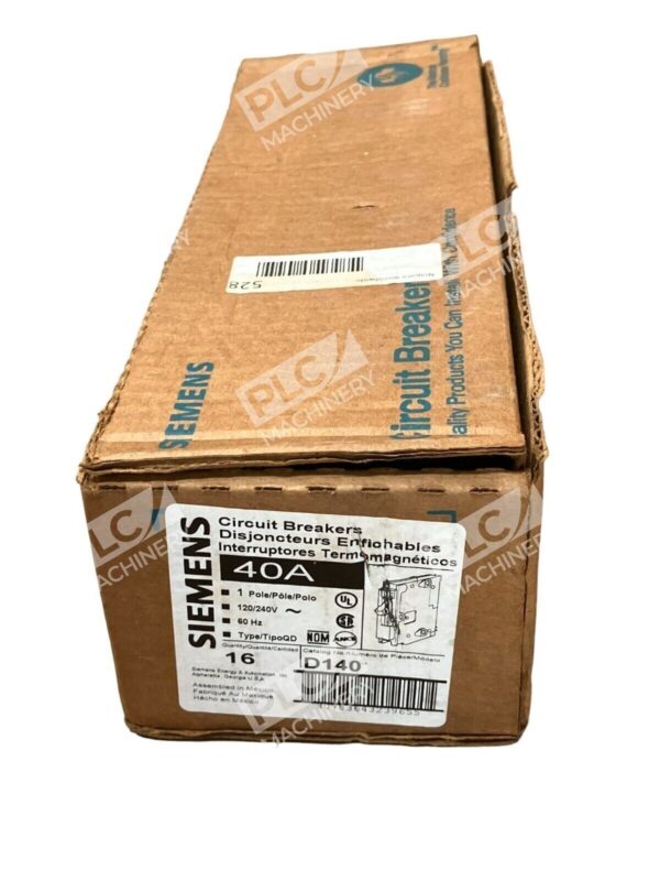 Siemens D140 40A 1 Pole 120/240V 60Hz (Box of 16)