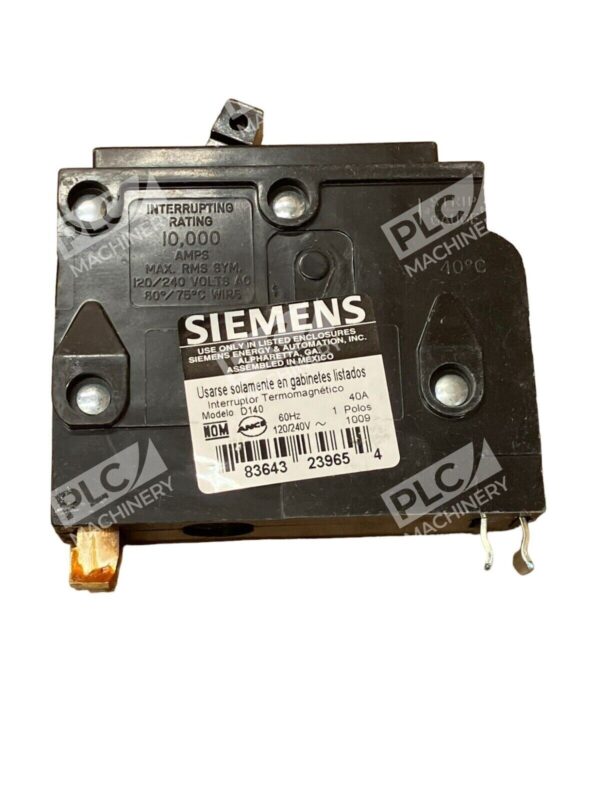 Siemens D140 40A 1 Pole 120/240V 60Hz (Box of 16) - Image 5