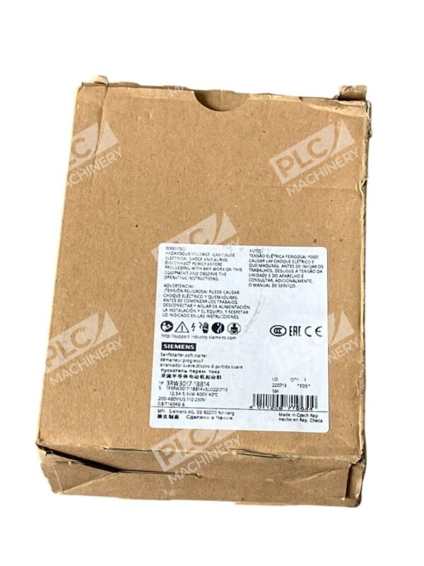 Siemens Sirius Softstart 3RW3017-1BB14