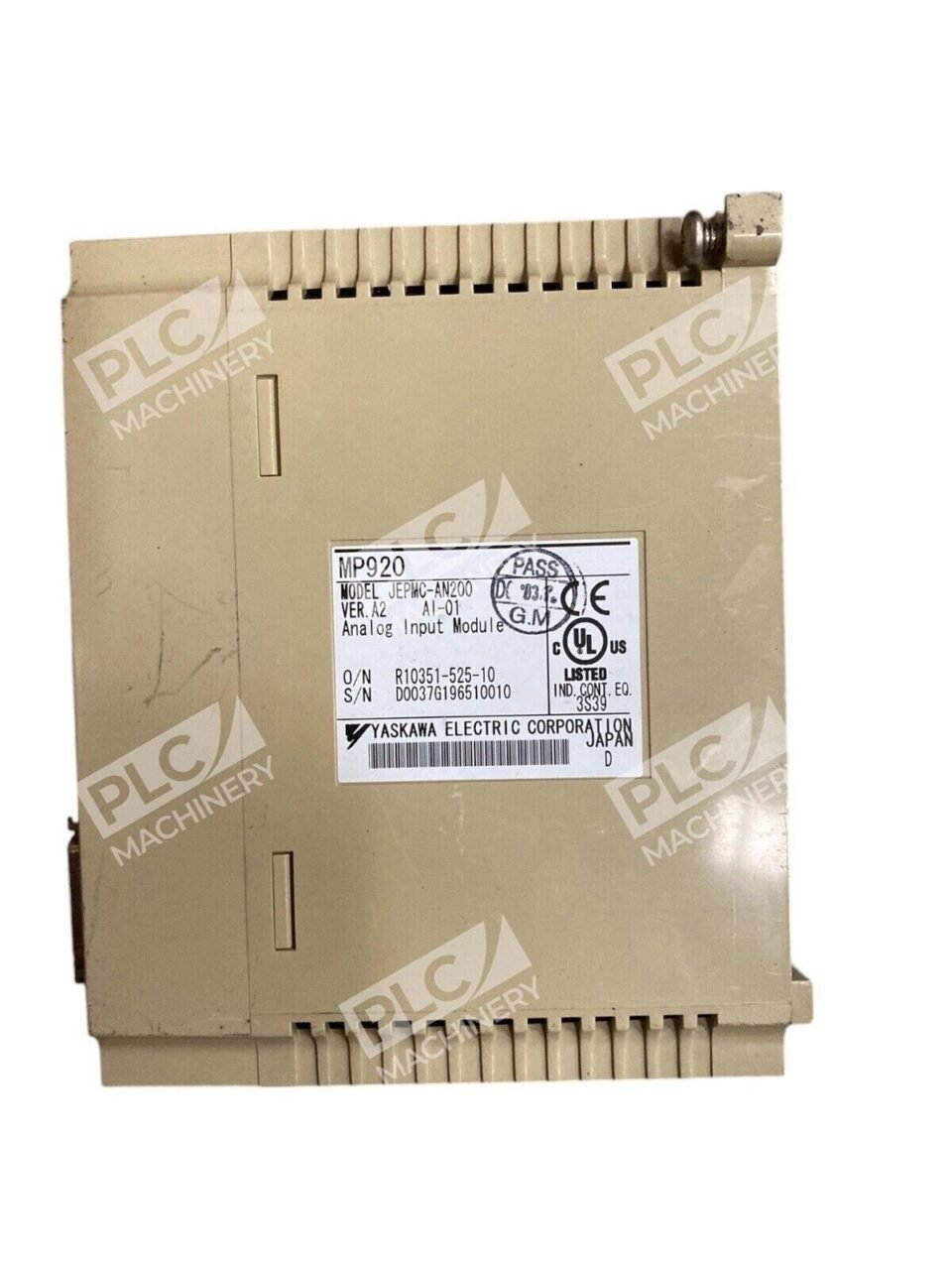 Yaskawa MP920 A1-01 Analog Input Module JEPMC-AN200 - Image 2