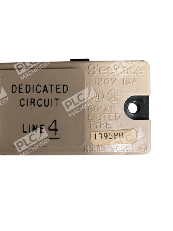 Steelcase 120V 15A 660U Type I Line 4 Dedicated Circuit 98683-4D - Image 2