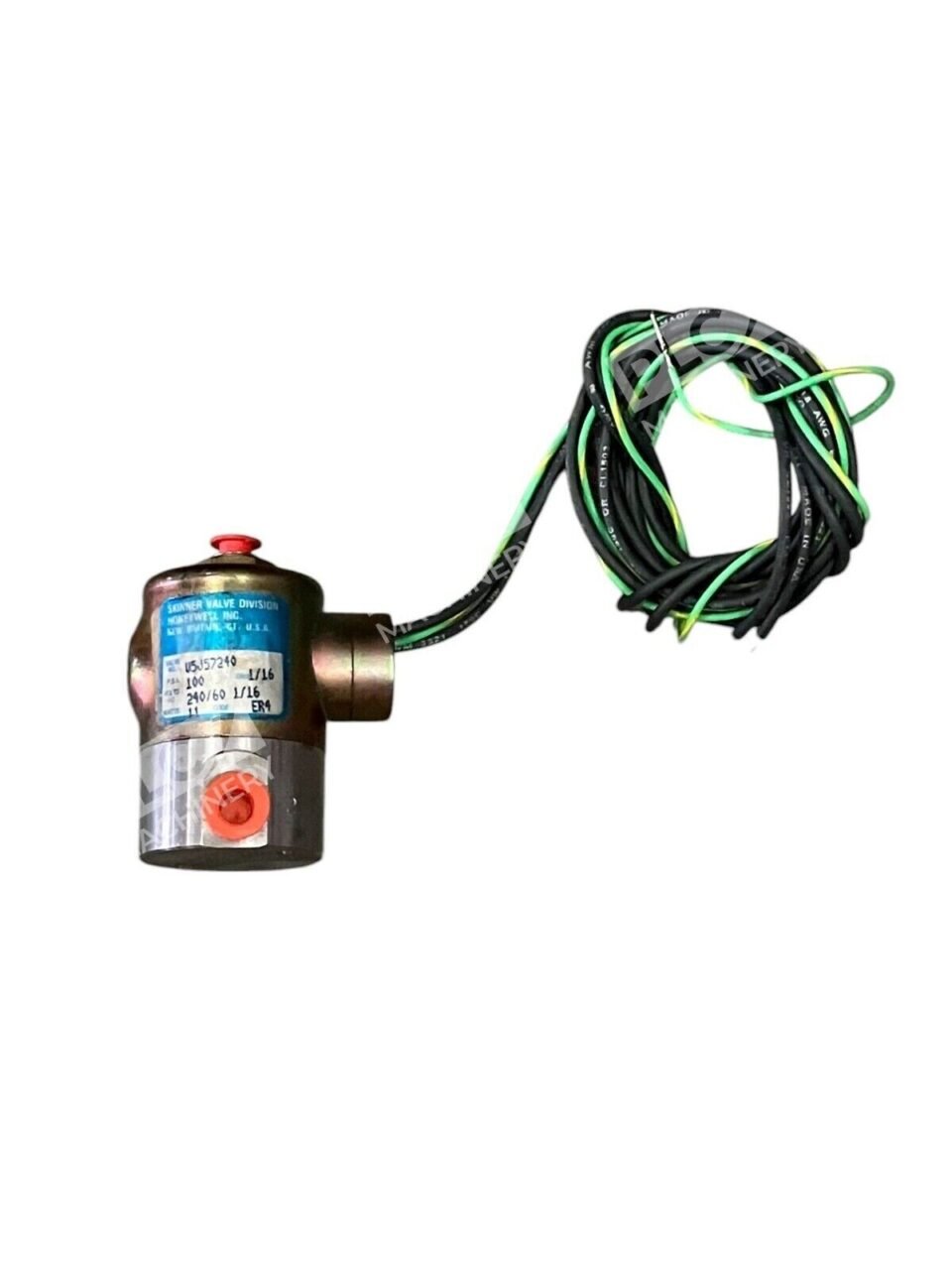 Honeywell Skinner Valve Division 100PSI 11W 240V 60Hz Solenoid Valve V5J57240